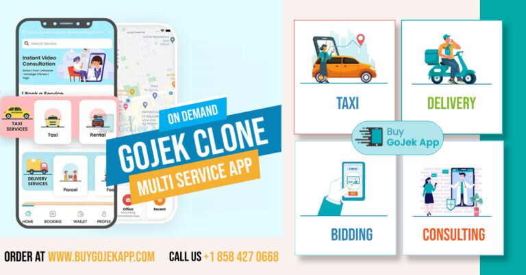 Gojek Clone On Demand Service App